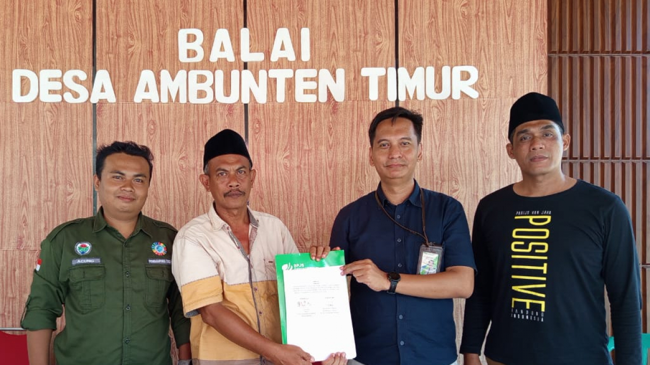 Promosi BUMDes Melalui Agen Perisai di Desa Ambunten Timur