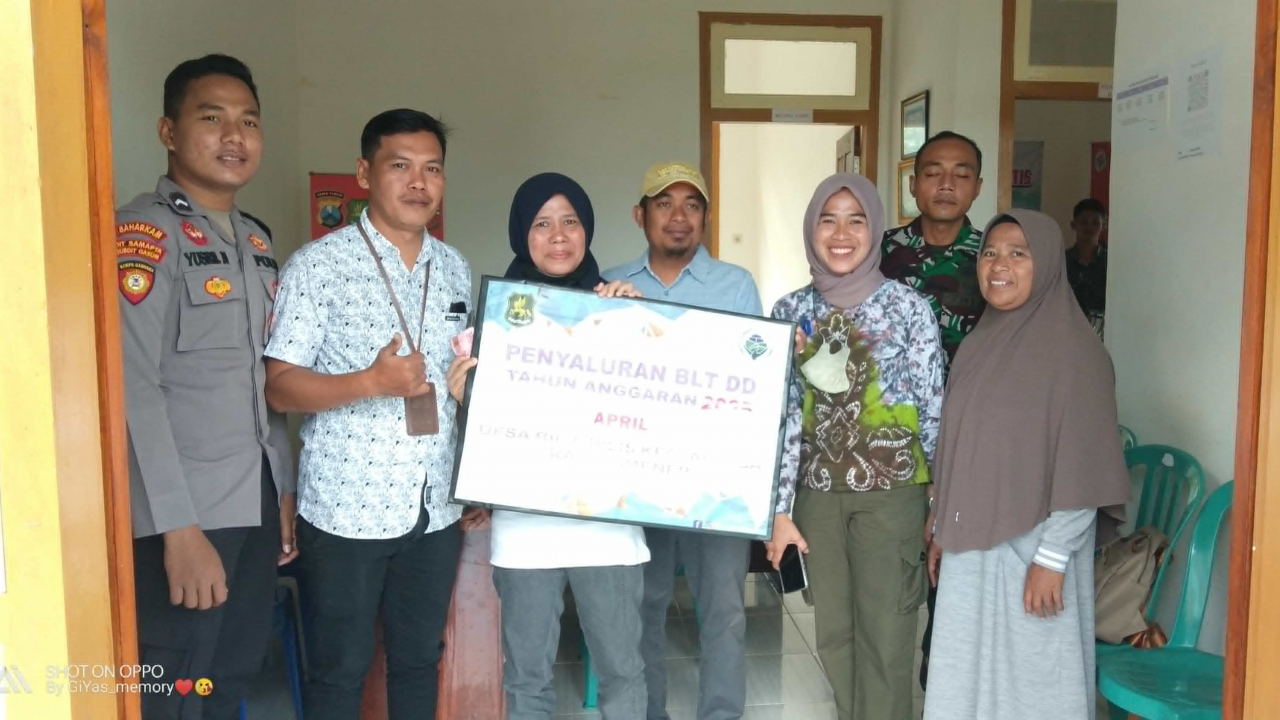 Penyaluran BLT-DD Tahun Anggaran 2025 di Desa Bilis-bilis