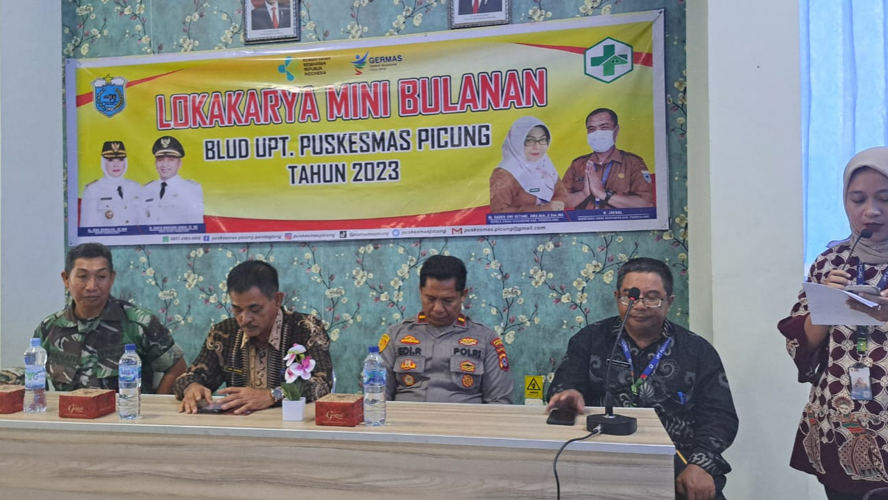 Loka Karya Mini Bulanan Bersama BLUD Puskesmas Picung