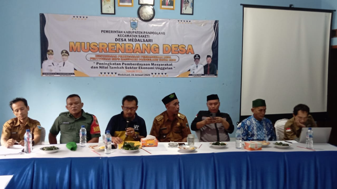 Musyawarah Rencana Pembangunan Desa (MusrenbangDes) Medalsari Tahun 2025