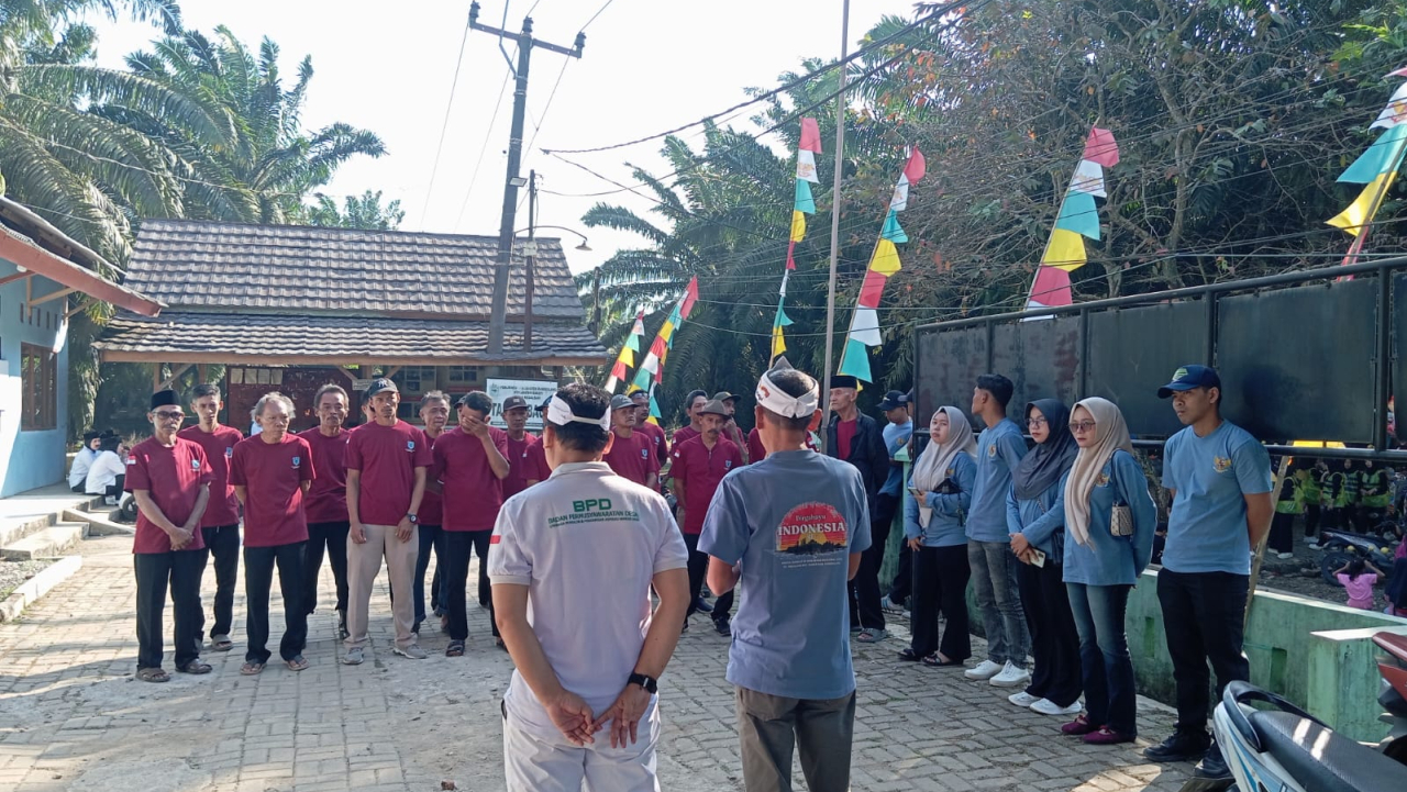 Kegiatan Lomba Gerak Jalan Antar RT