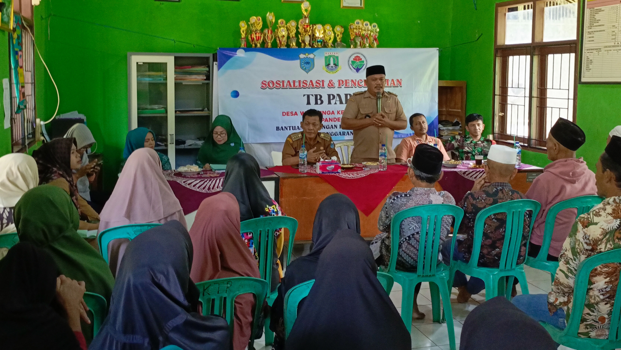 Kegiatan Sosialisasi dan Penyuluhan Penanganan TB Paru