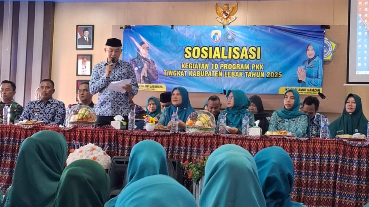 Sosialisasi Kegiatan 10 Program PKK Tingkat Kabupaten di Kecamatan Panggarangan