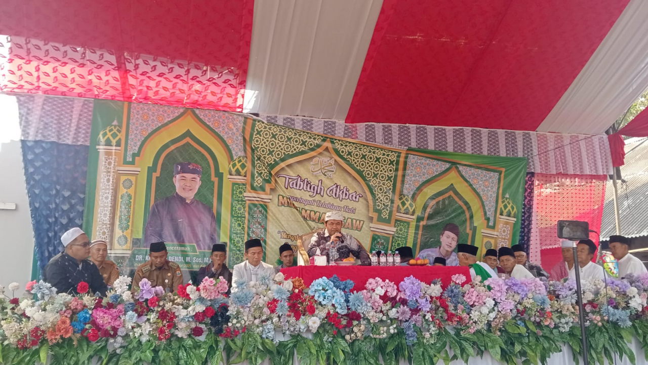 Peringatan Maulid Nabi Muhammad SAW. 1447 H di Masjid Nurul Huda, Kampung Simpang Garung-Pajagan