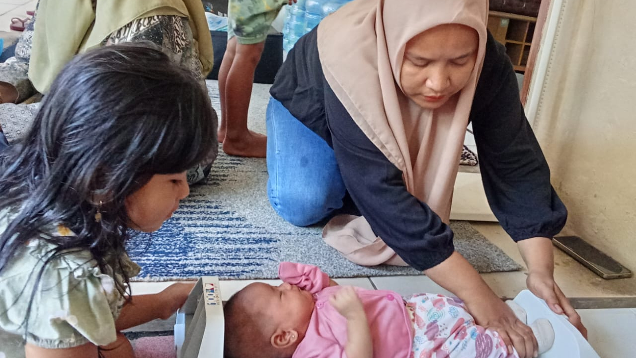 KEGIATAN POSYANDU TULIP 1 RESIDEN JAYANTI