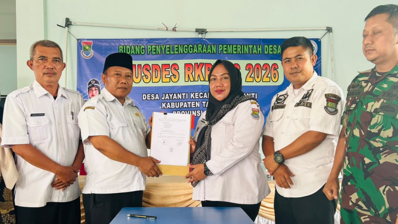 MUSDES RKPDes Desa Jayanti 2026: Serap Aspirasi Warga, Perkuat Digitalisasi Pelayanan Desa