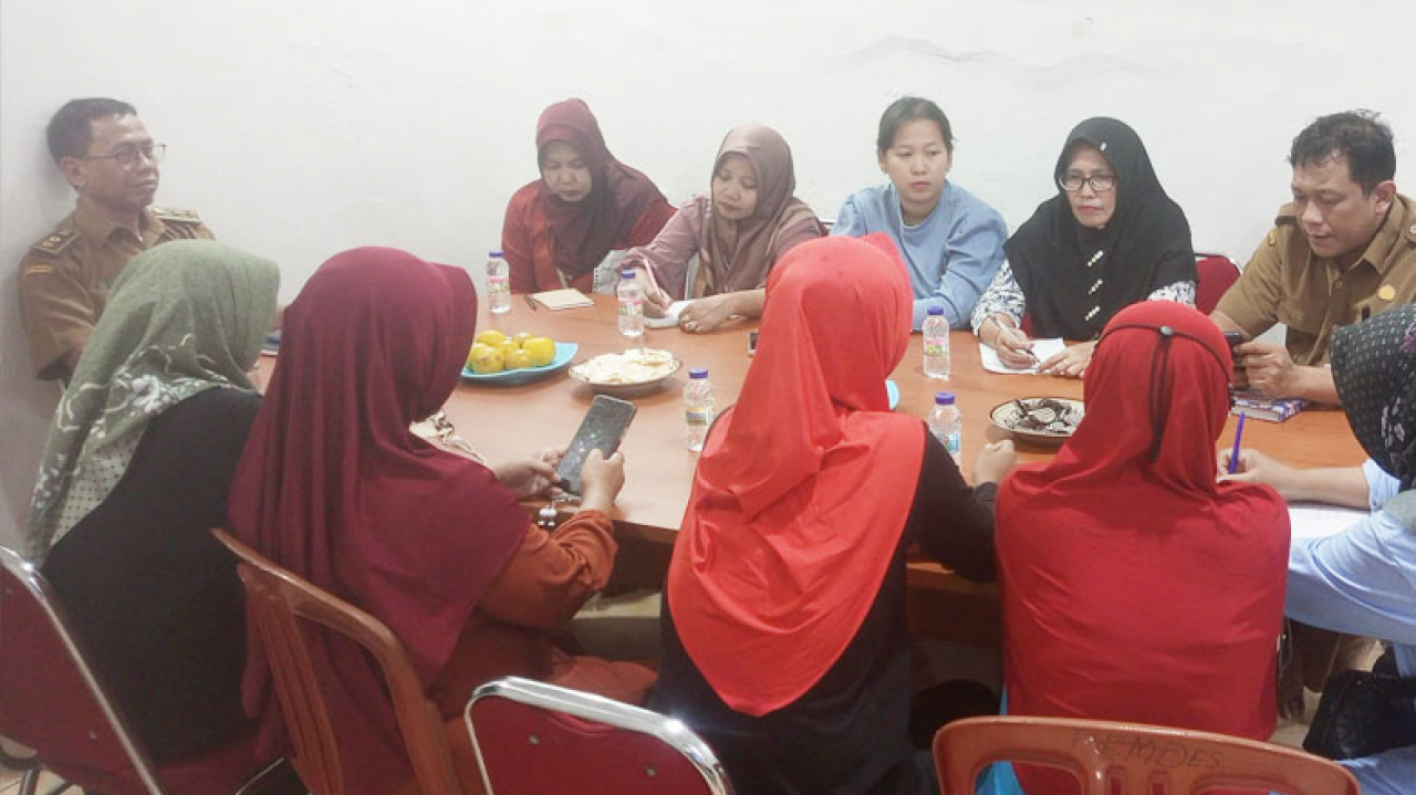 Rapat Pembentukan Agen Statistik  Desa Cikande Permai Tahun 2025