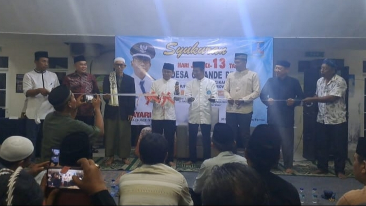 Pemdes Cikande Permai Peringati HUT Desa Cikande Permai Ke – 13, Kades Dayari : Kedepan Desa Cikande Permai Menjadi Desa Digital
