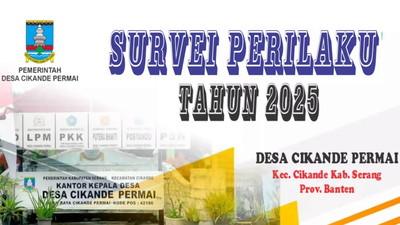 Survei Prilaku Desa Cikande Permai