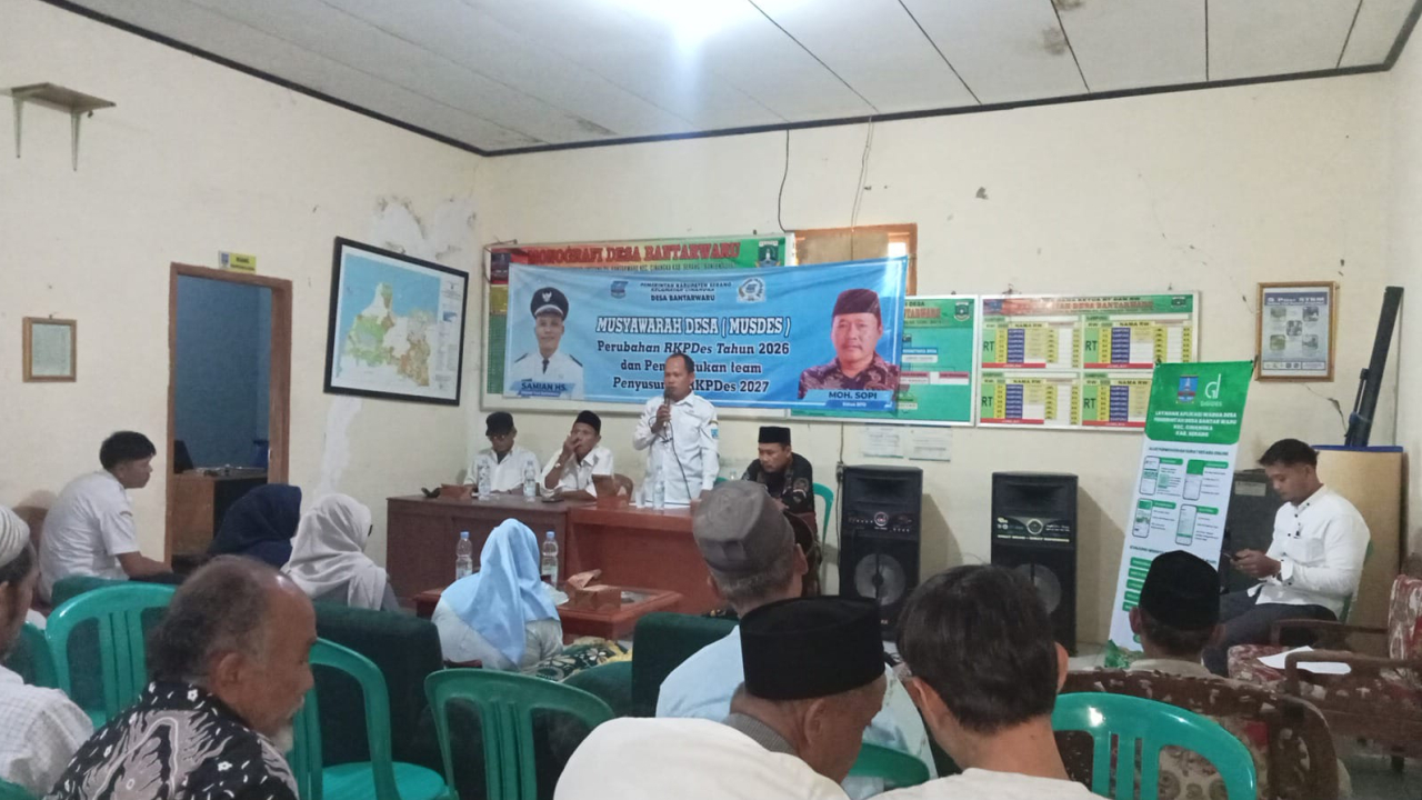 MUSDES Perubahan RKPDes 2026 dan Penyusunan RKPDes 2027