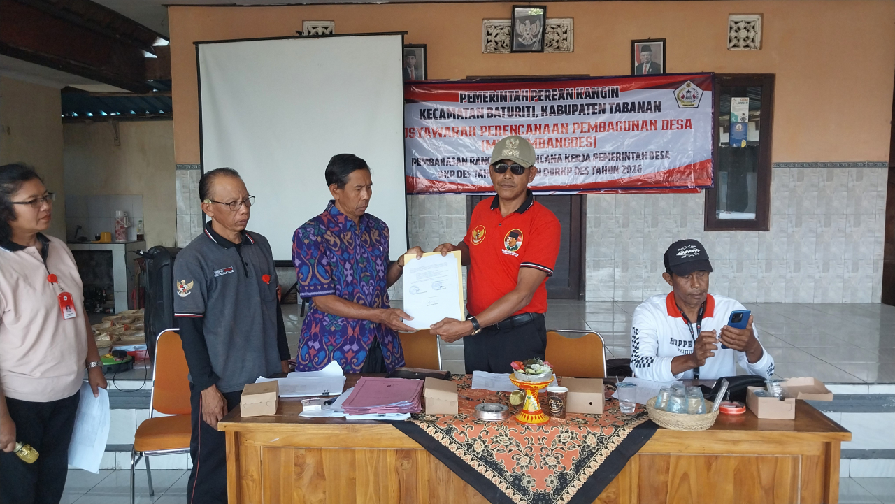 Musrenbangdes Pembahasan Rancangan RKPDes dan DURKPDes