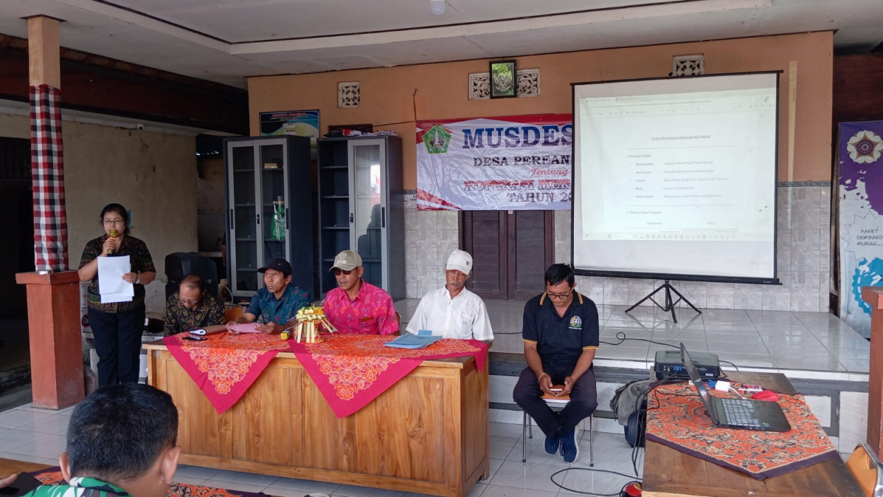 MUSDESSUS KOPERASI DESA MERAH PUTIH