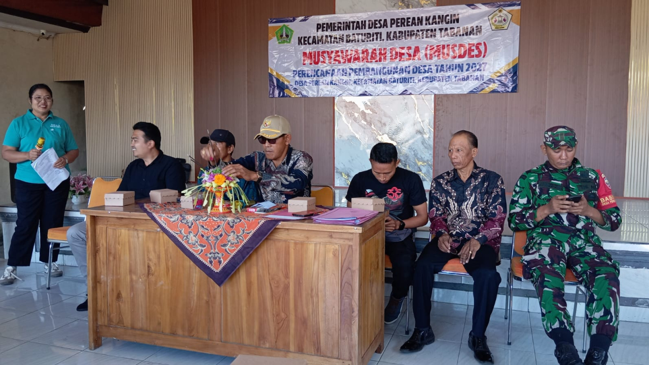 Musyawarah Desa (Musdes) Perencanaan Pembangunan Tahun 2027