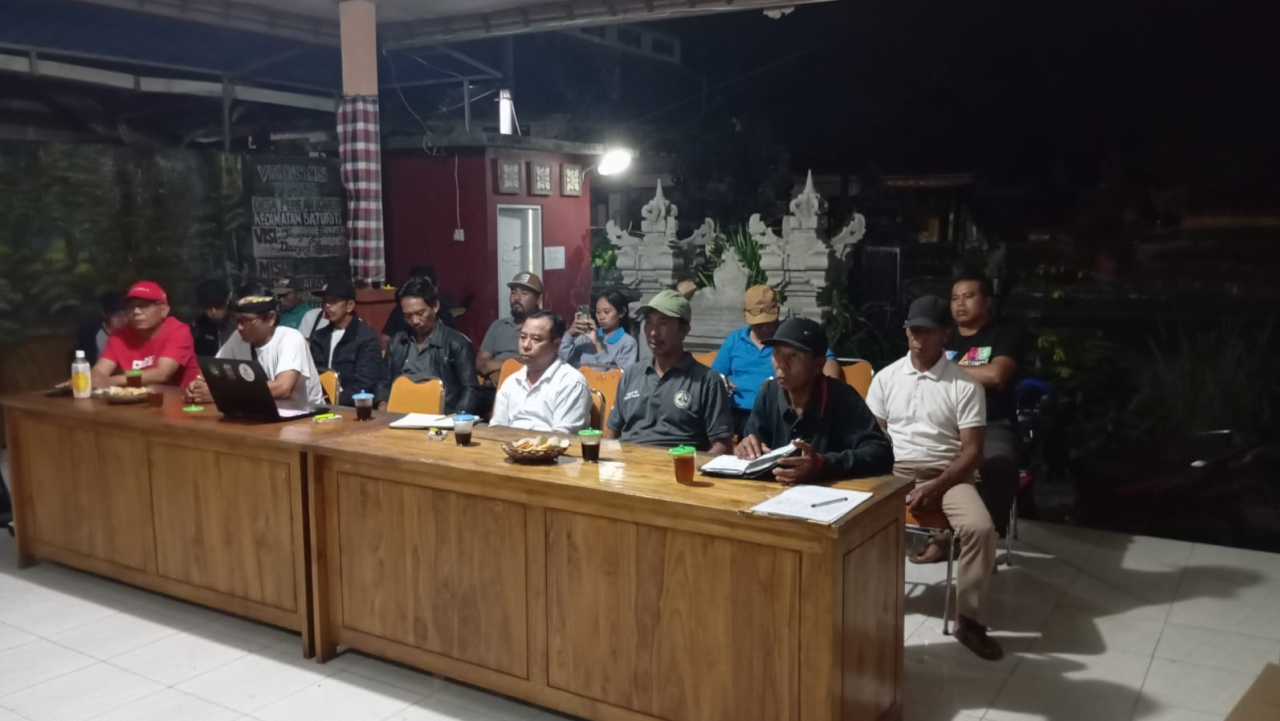 Rapat Koperasi Desa Merah Putih