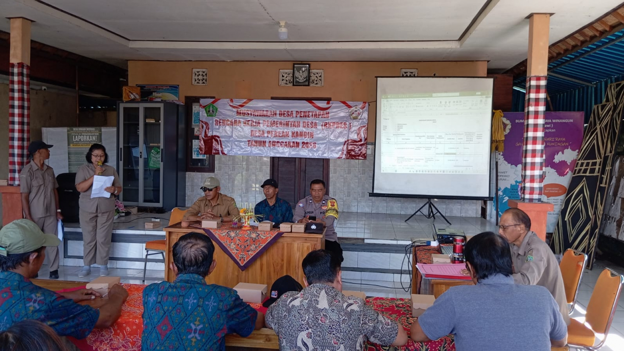 Musyawarah Desa Penetapan RKP Desa Tahun 2026