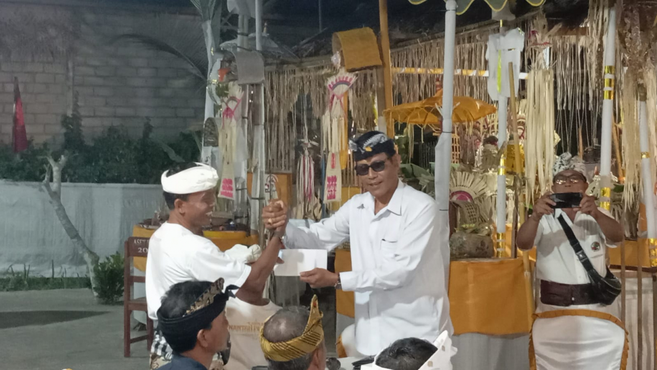 Upacara Atma Wedana di Banjar Piun