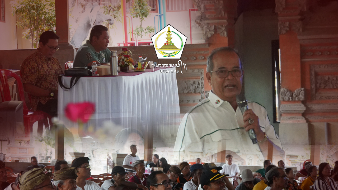 Rapat Perdana Koperasi Desa Merah Putih Mas Kecamatan Ubud Digelar