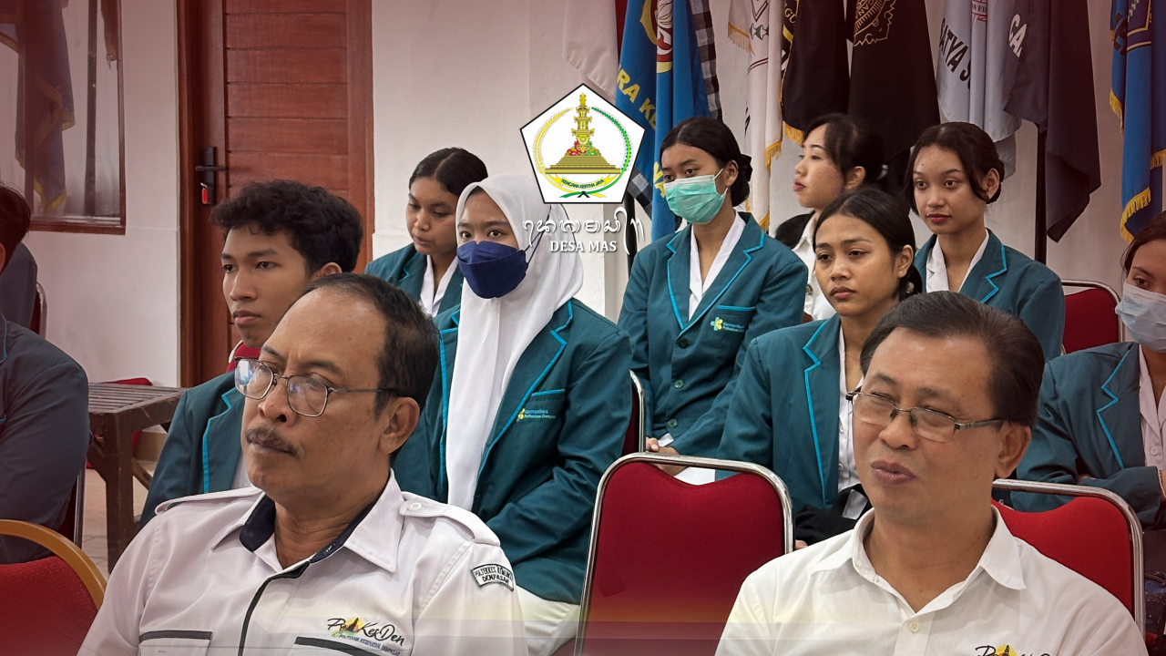 Pemerintah Desa Mas Terima Mahasiswa Poltekkes Denpasar untuk Praktek Asuhan Kesehatan Gigi dan Mulut Keluarga