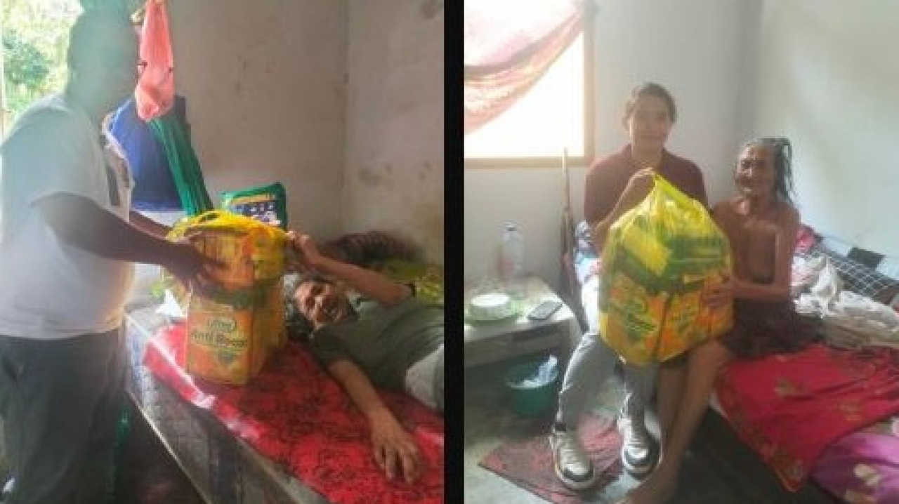 Kegiatan JUMAT KASIH menyasar warga Tamblang yang membutuhkan Pampers