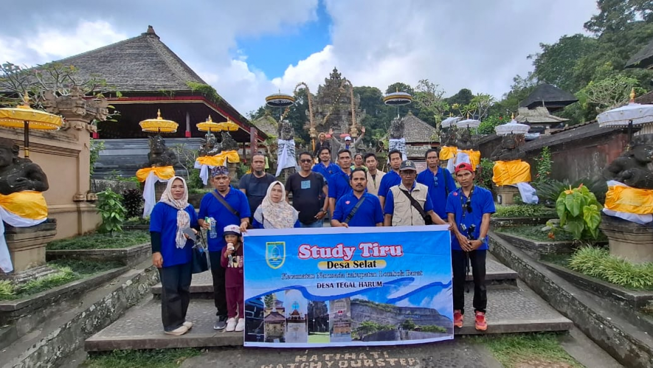 Study Tiru Desa Selat ke Desa Digital Tegal Harum, Bali