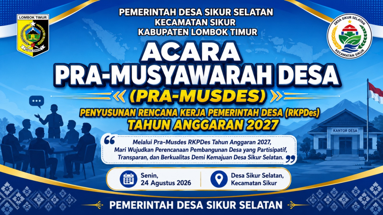 RAPAT PRA MUSDES RKP-Des TA.2027