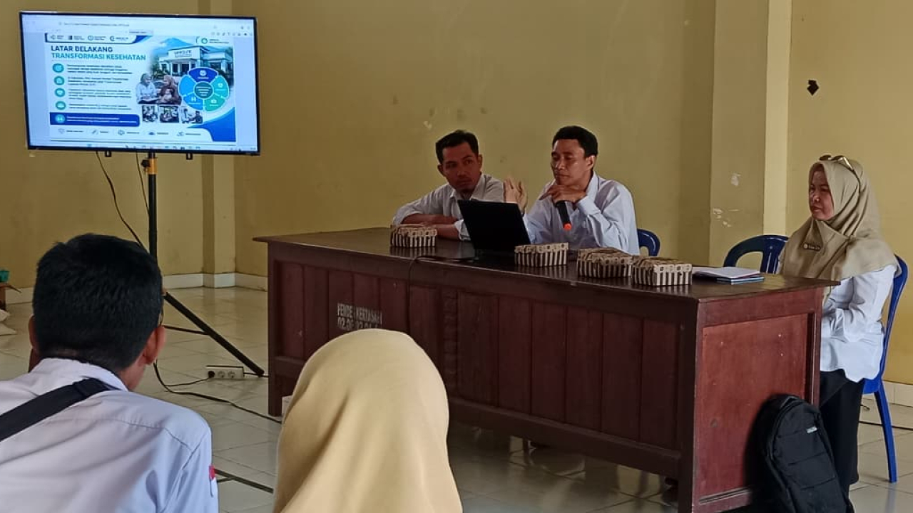 Sosialisasi Unit Pelayanan Kesehatan Desa (UPTD)