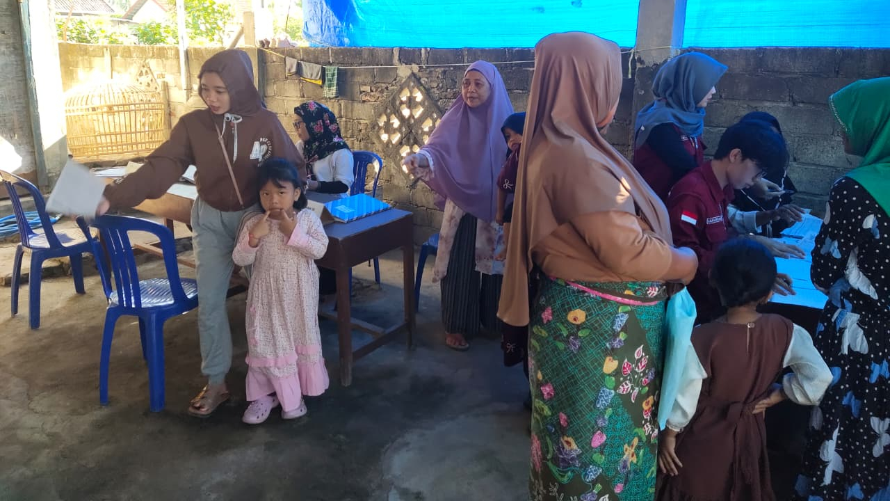 KEGIATAN POSYANDU DI DUSUN TORON SELATAN