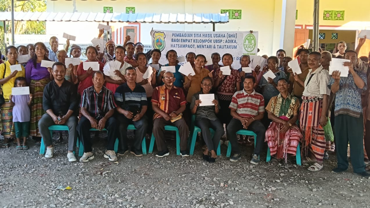 Pembagian SHU UBSP Tune Rp. 40.788.200