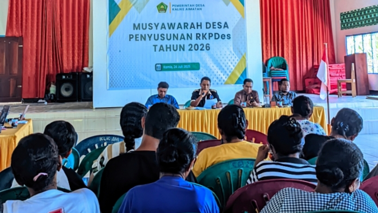 Musyawarah Desa Penyusunan RKP Desa Tahun 2026