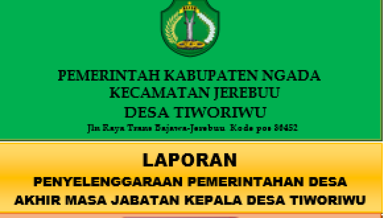 Informasi Penyelenggaraan Pemerintahan Desa Tiworiwu 2018-2026