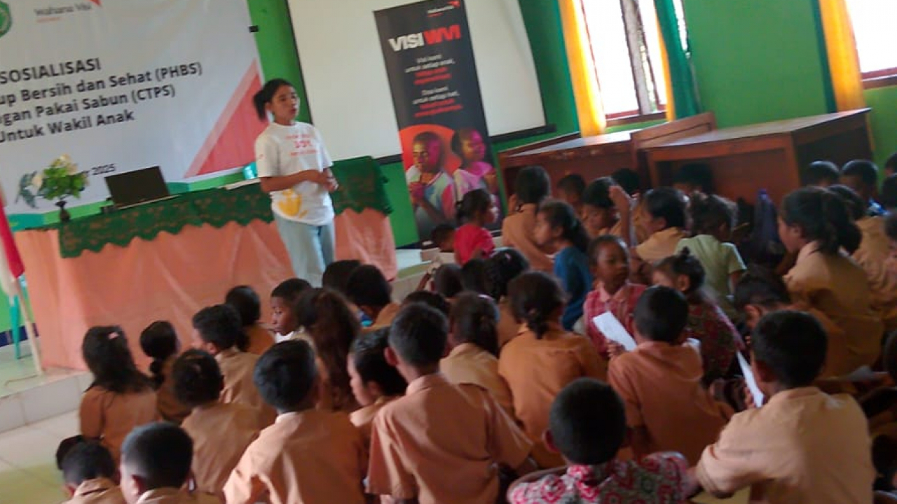 Cuci Tangan Sabun: Investasi Sehat Anak Desa Genamere