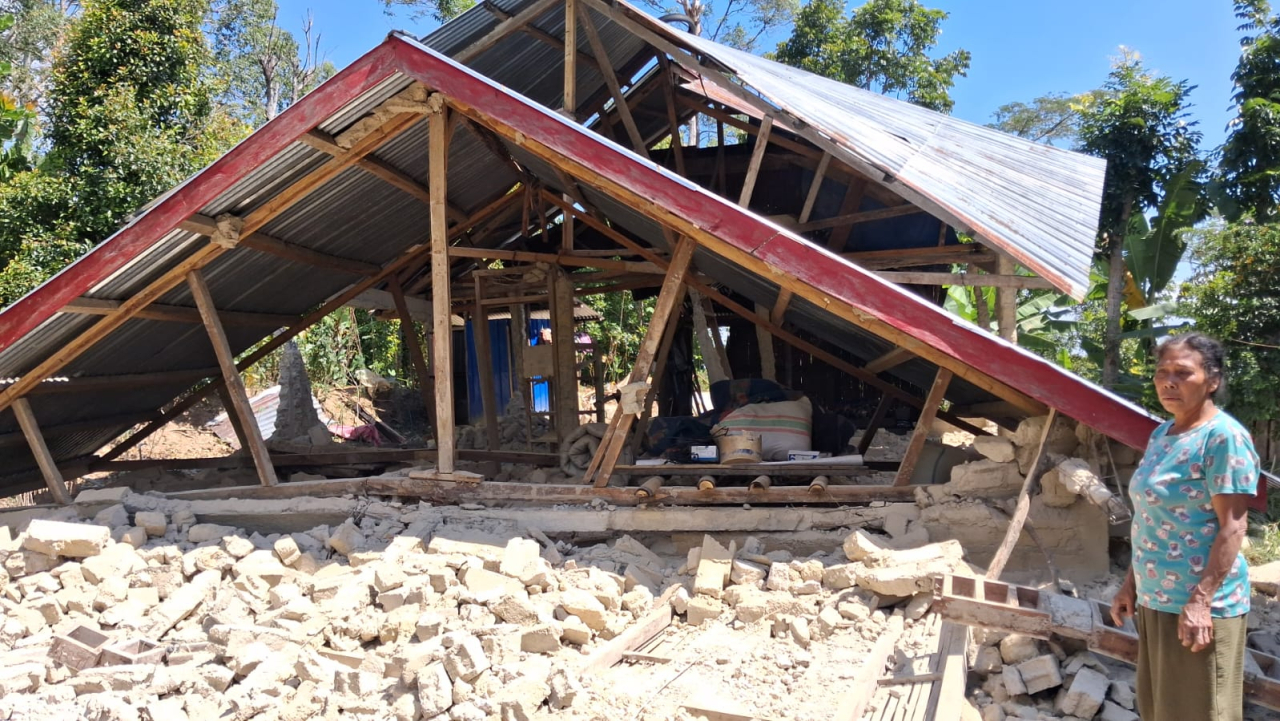 Gempa 15 Agustus 2026, Sebanyak 258 Rumah Warga Desa Tengku Lese Mengalami Kerusakan