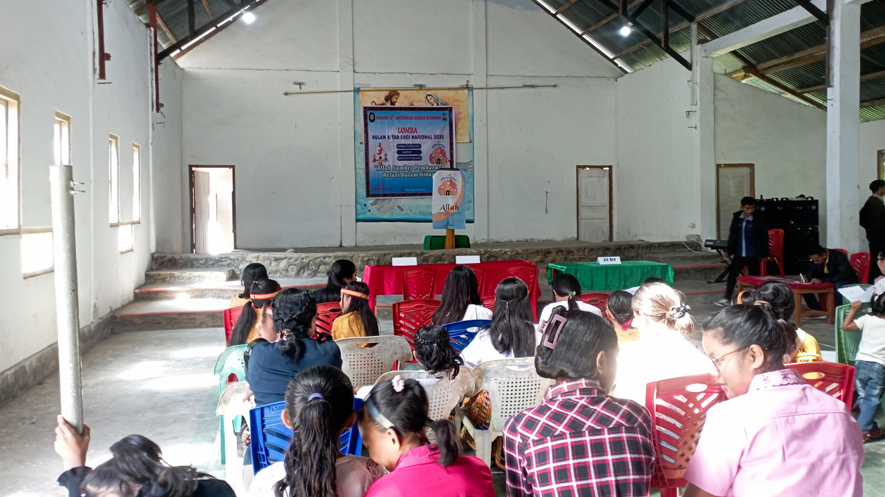 Lomba BKSN 2025 Meriahkan Paroki St. Antonius Beokina