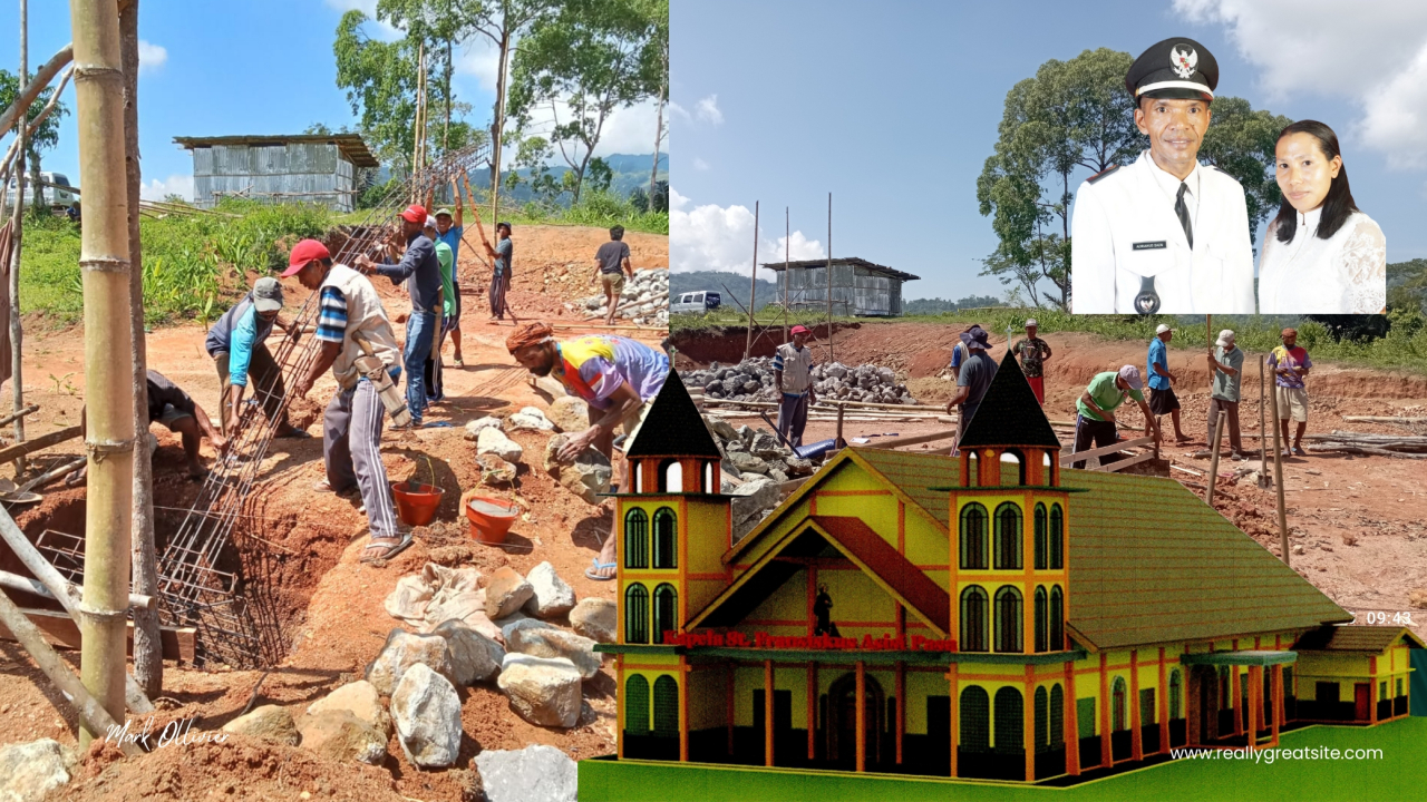 Gotong Royong Pemuda: Bangun Gereja Stasi Pasa