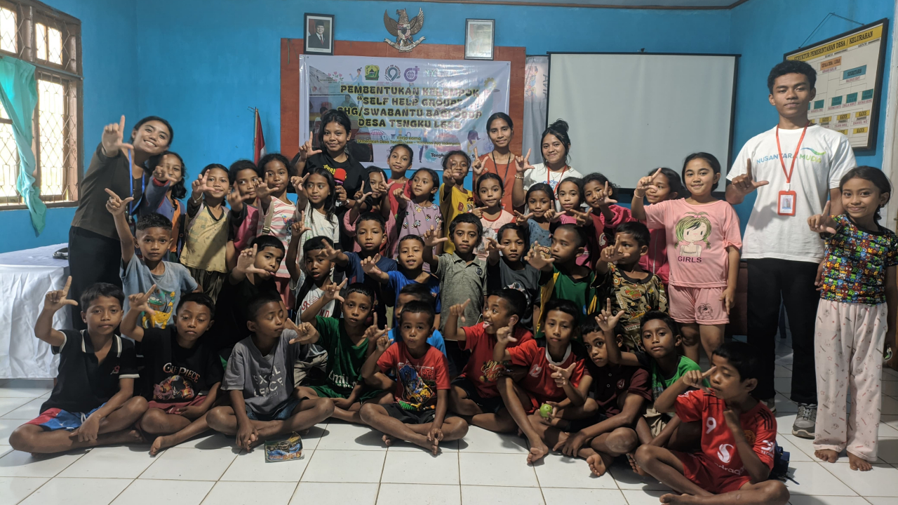 KKN Unika St. Paulus Ruteng: Tingkatkan Literasi Numerasi Anak Desa
