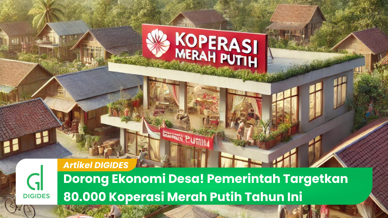 Dorong Ekonomi Desa! Pemerintah Targetkan 80.000 Koperasi Merah Putih Tahun Ini