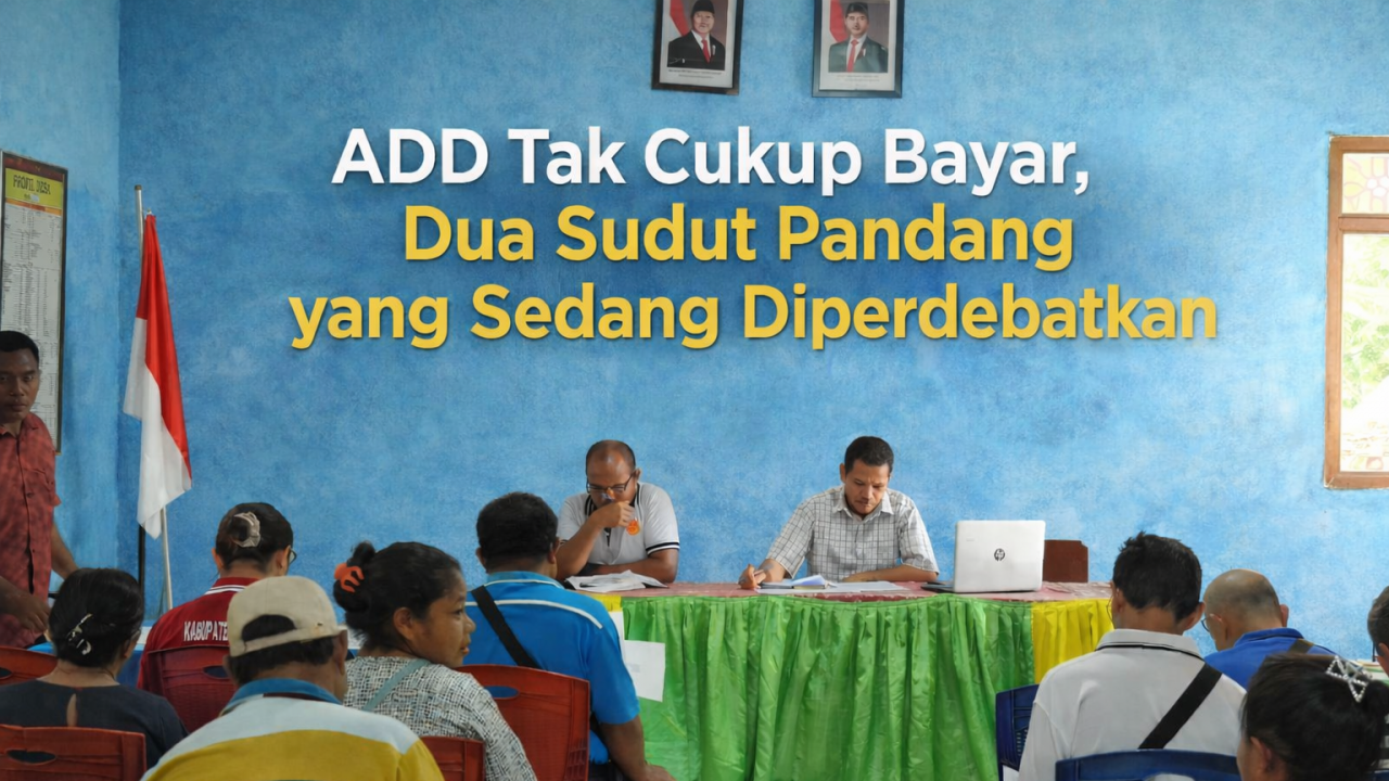 ADD Tak Cukup Bayar,  Dua Sudut Pandang yang Sedang Diperdebatkan