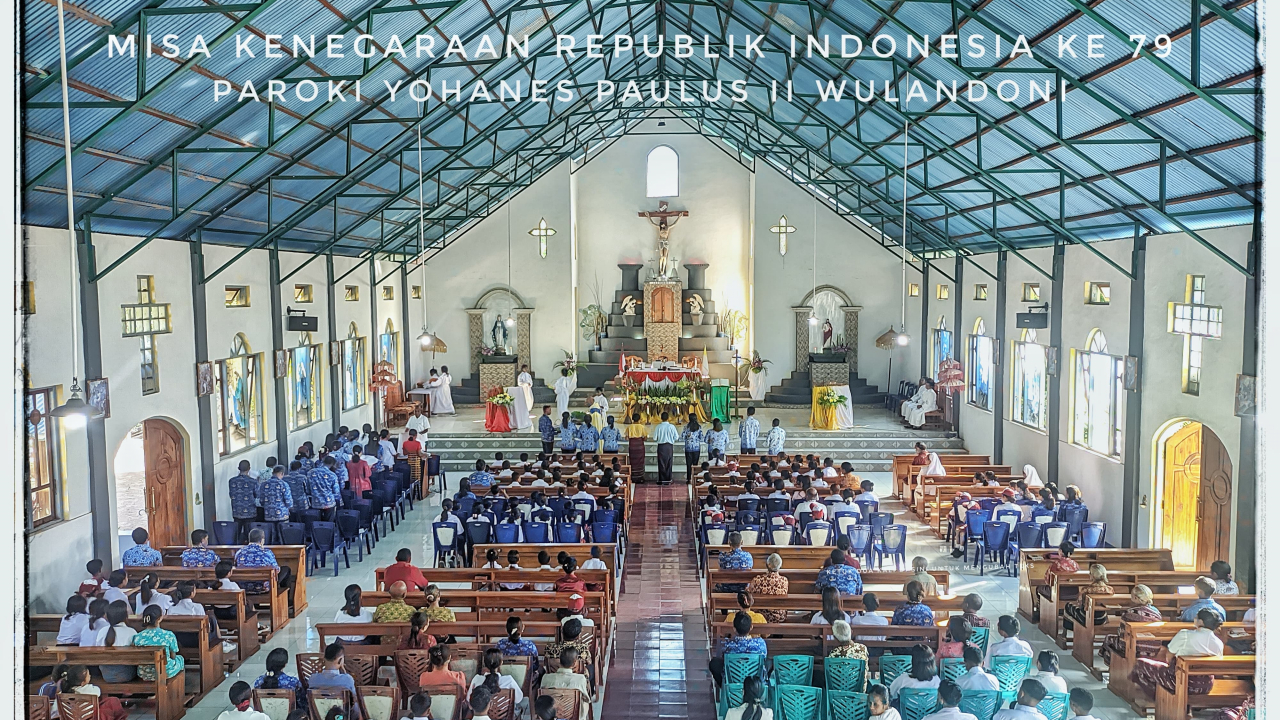 Misa Kenegaraan Dalam rangka HUT RI ke 79