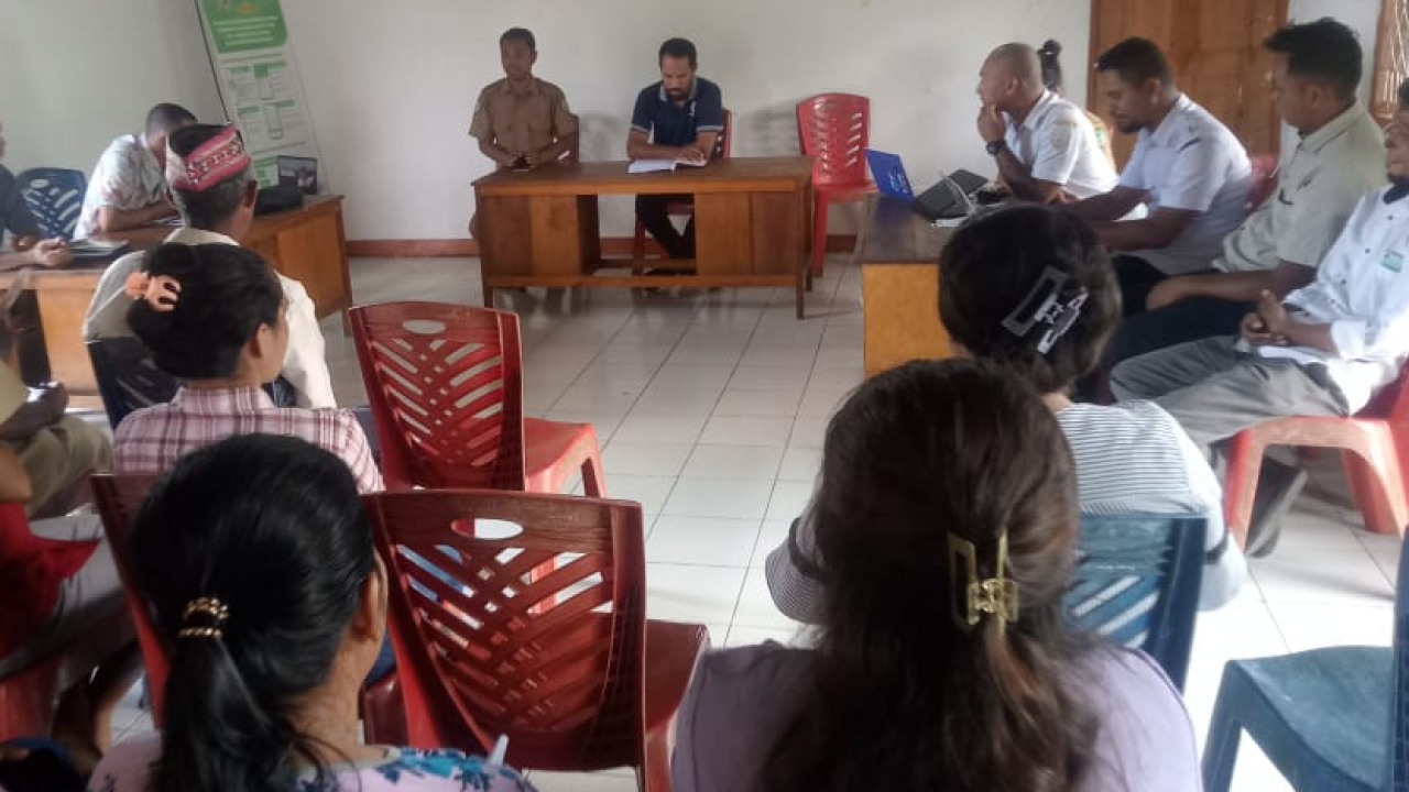 Sosialisasi Integrasi Layanan Primer di Posyandu Desa Watu Tiri