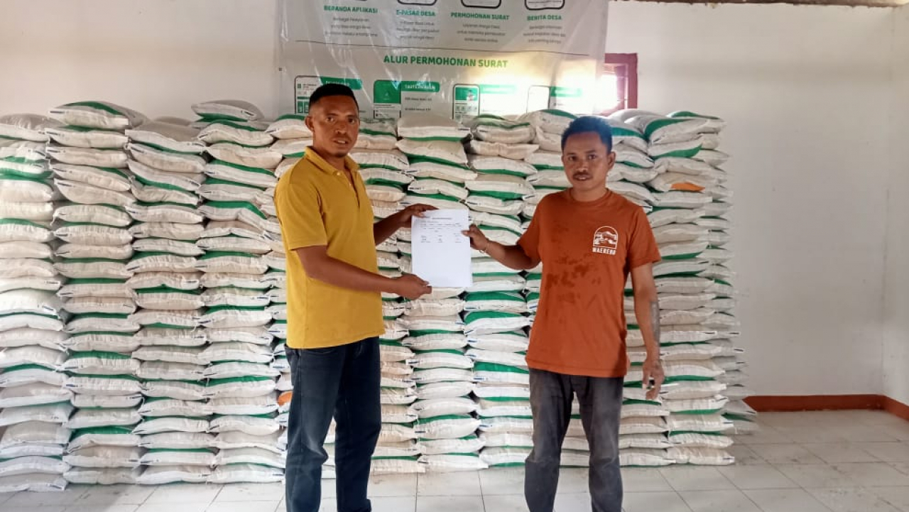Bantuan pangan Bulan Juni-Juli untuk Warga Desa Watu Tiri