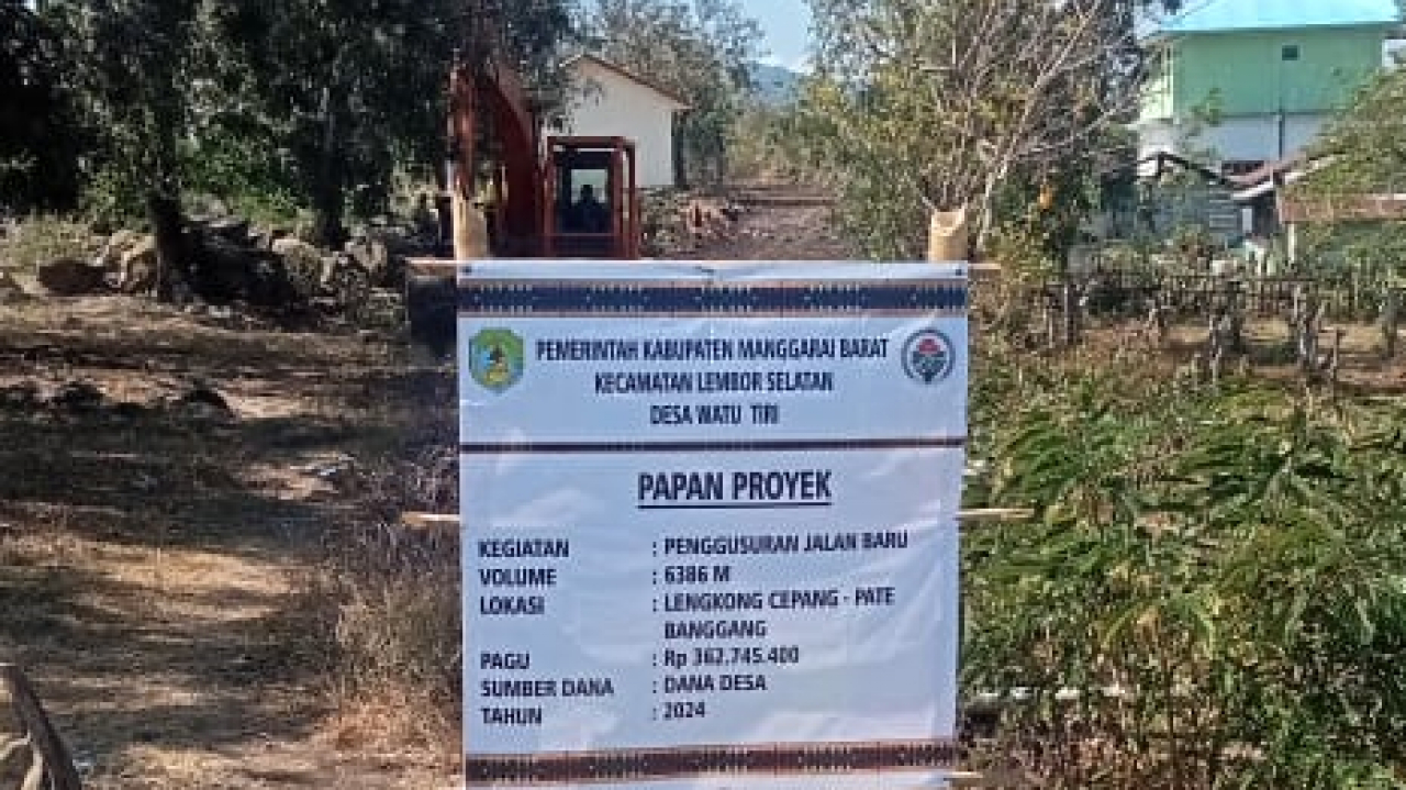 Pembangunan Jalan Baru di Dusun Lengkong II: Upaya Meningkatkan Aksesibilitas dan Ekonomi Desa