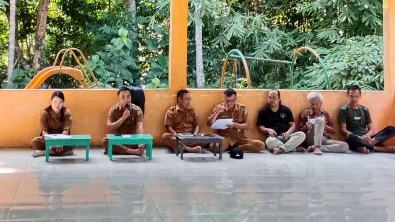 Kunjungan Kerja Kepala Desa Amawang ke Dusun Pelanjau