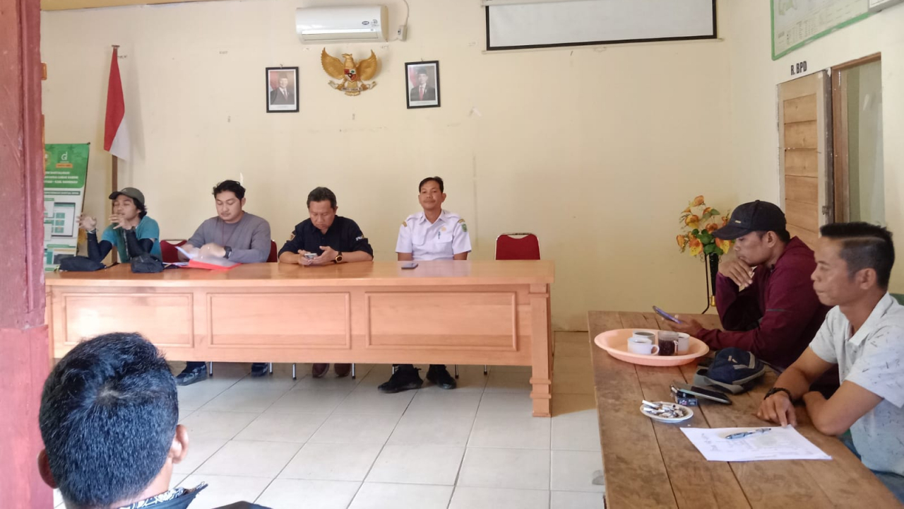 ENTRY MEETING VERIFIKASI LAPANGAN USULAN HUTAN ADAT WILAYAH SISANG DAN PEMBEKALAN TEKNIS TIM VERIFIKASI TERPADU