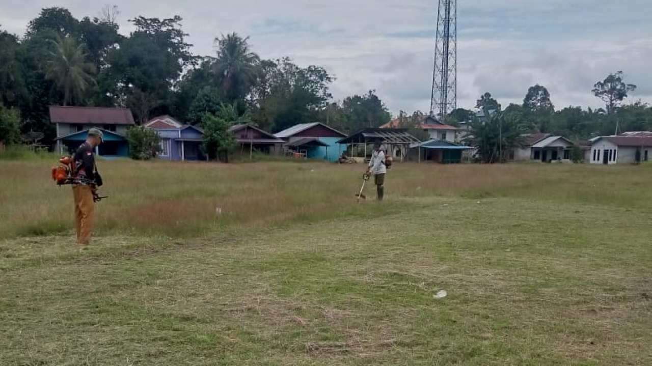 PERSIAPAN UNTUK KEGIATAN HUT PEMDES KE-38 DAN HUT TNI KE-80