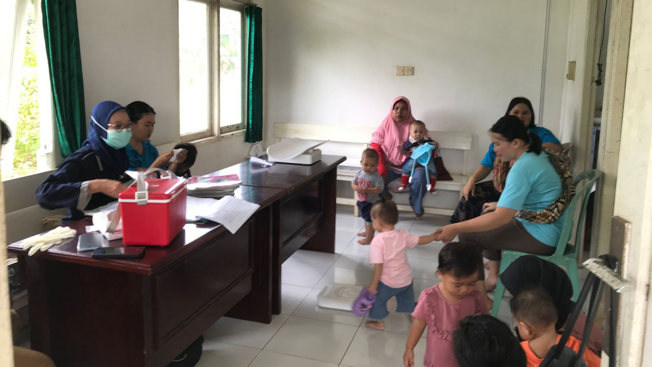 KEGIATAN POSYANDU DUSUN LUBUK SABUK DESA LUBUK SABUK IBU HAMIL DAN BALITA UNTUK MENCEGAH STUNTING