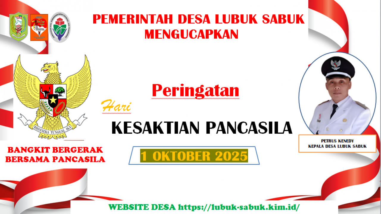 PEMERINTAH DESA MENGUCAPKAN PERINGATAN HARI KESAKTIAN PANCASILA 1 OKTOBER 2025