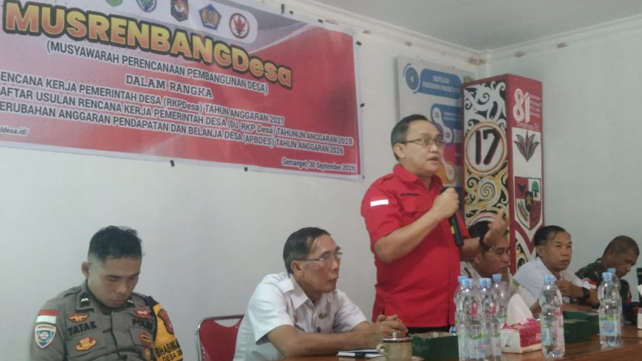 Musrenbang Desa Semanget Tetapkan Rencana Kerja Tahun 2027
