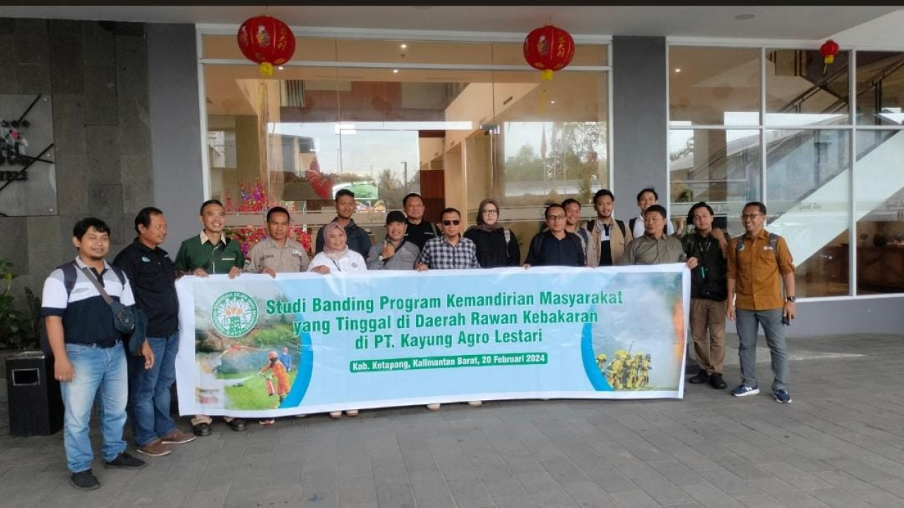 GAPKI KUNJUNGI KAL UNTUK STUDI BANDING PEMBERDAYAAN MASYARAKAT DESA RAWAN KEBAKARAN