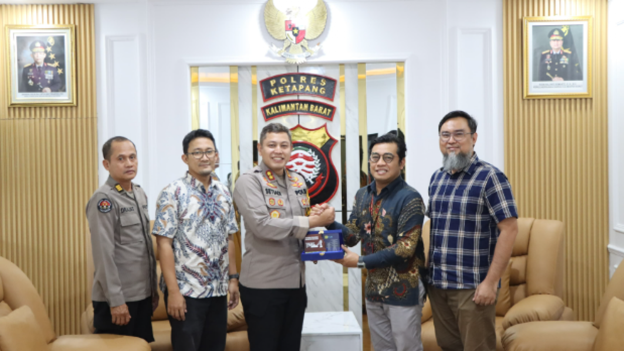 Kapolres Ketapang Terima Kunjungan PLN UIP Kalbar