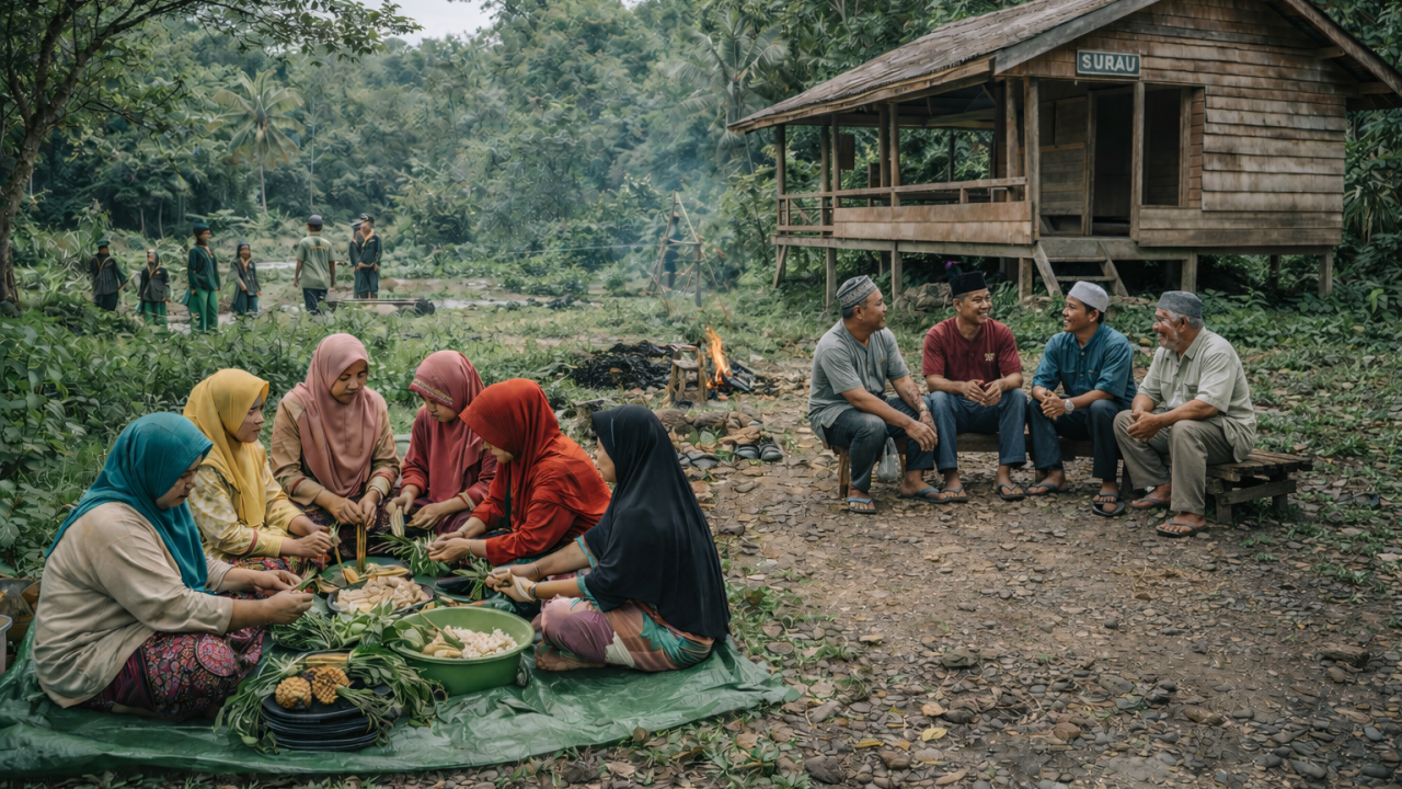 Kebersamaan Warga dan Pemanfaatan Alam Perkuat Ketahanan Sosial Desa Pakit Selaba
